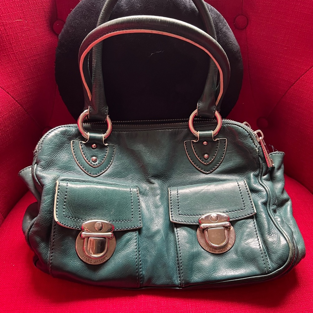 Marc Jacobs Teal Leather Women's Bag